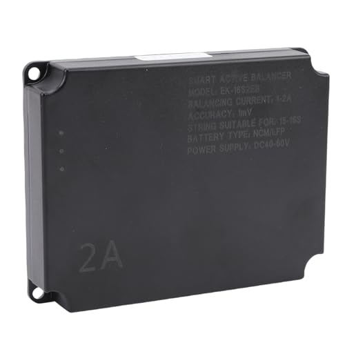 Ecualizador Activo Eujgoov, Equilibrador Inteligente de Baterías Li-Ion con Precisión de 1 mV, 15-16S, 2 A, para Baterías NCM, LFP y LTO, para Vehículos Recreativos, Paneles Solares y Sistemas UPS miniatura 4