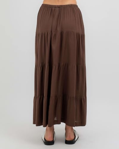 Rhythm Classic Tiered Womens Maxi Skirt - Casual Maxi Long Skirts for Women - Lightweight High Waisted Maxi Skirt2