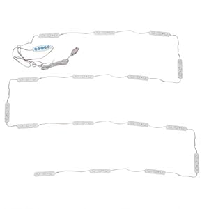 LED Vanity Mirror Front Light DIY Hollywood Style Maquillage Lumières Cool Blanc Lumière Couleur Dimmable Light Belt USB Mirror Light Belt pour Maquillage Vanity Table & Salle De Bains Miroir