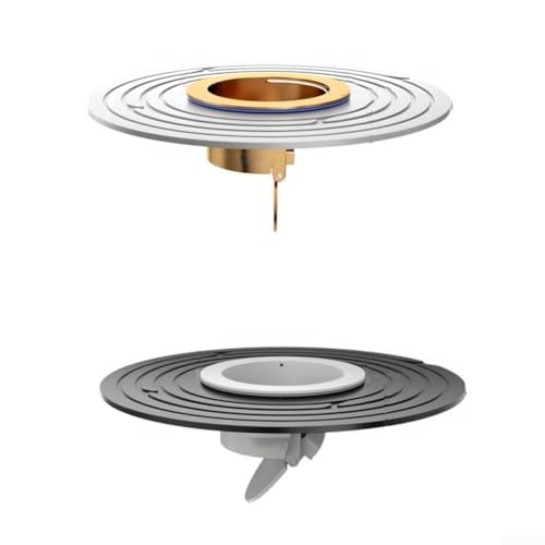 Preventore di riflusso dello scarico del pavimento della doccia, valvola di scarico del nucleo fognario, tappo anti-odore in silicone per scarico del pavimento del lavandino del pavimento (nucleo in