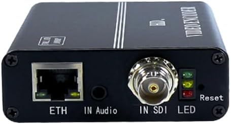 H.264 1080P 3G SD HD SDI Converter Video Encoder Support SRT RTSP HTTP UDP HLS H265 H.264 M3U8 Multicast Transmitter Hardware for Facebook YouTube Ustream Twitch RTMP RTMPS Live