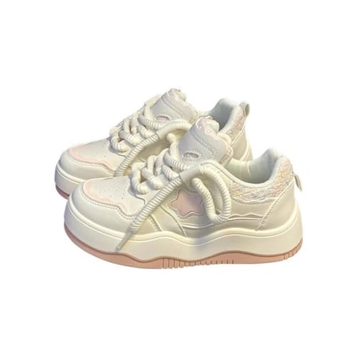 Star Platform Shoes, Cute Sneakers for Women Walking Outdoor, Thick Soled Shoes, Stylish Casual Shoes for Sports
