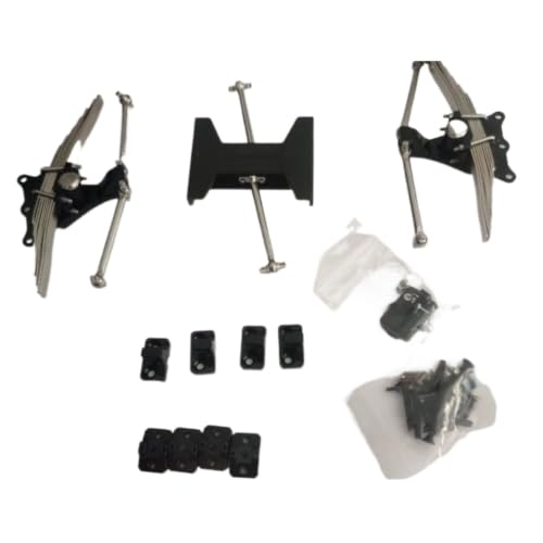 Essieu arrière de suspension en métal pour camion Man 1/14 RC et Volvo 750 de modélisme