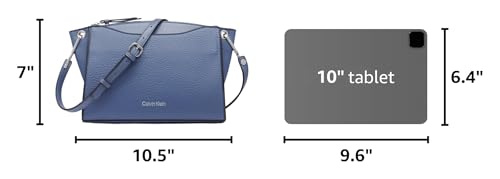 Image of Calvin Klein Women's Garnet Top Zip Crossbody
