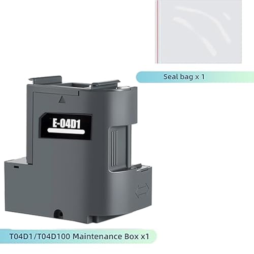 Image of VERENA Maintenance Box for Use in Epson L6160, L6170, L6190, M1140, M1170, M1180, M2140, M2170, M3140, M3170, M3180 Printers (OEM Code : T04D1 - C13T04D100)