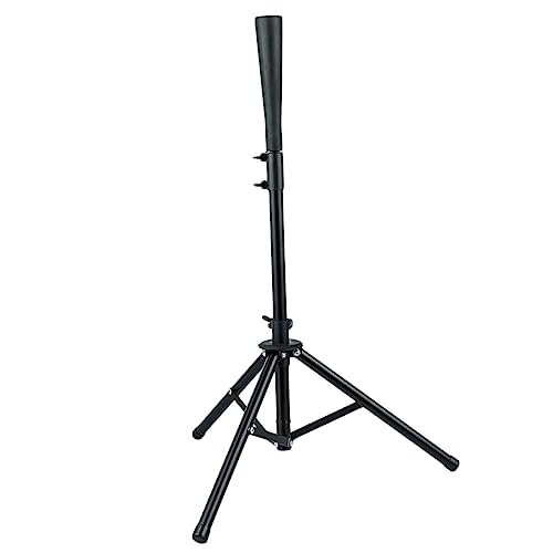 EXAOMBLE Baseball Training Holder Easy to Use Portable Batting Rack Baseball Practicing Stand