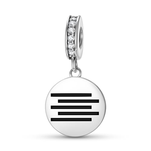 Pendentif en argent sterling 925 lémurien anti-ternissement