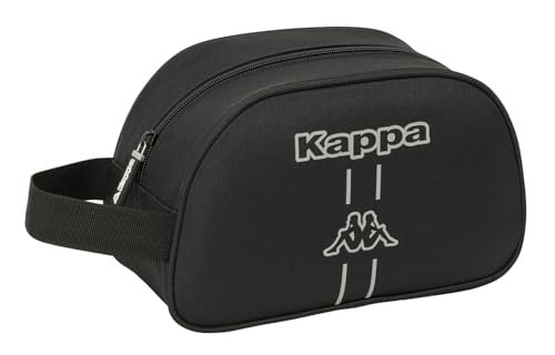 Safta KAPPA Dark Kulturtasche für Kinder, mittelgroß, mit Griff, Kinder-Kulturbeutel, anpassbar an den Wagen, einfache Reinigung, bequem und vielseitig, Qualität und Widerstandsfähigkeit, 26 x 12 x 15