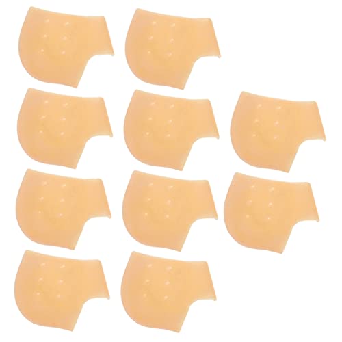 Healeved 5 Pair Silicone Heel Protectors Moisturizing Socks for Dry Cracked Feet Insole for Pumps for Plantar