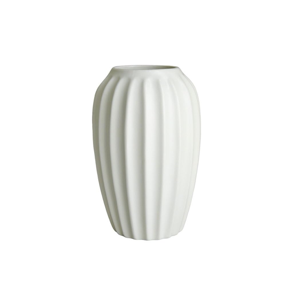 SLEEVE Vases Home Decor European Style Ceramic Vase Living Room Home Flower Arrangement Flower Vessel Simplicity Table Ornaments(A)