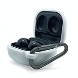 NERDCASE, Case, Capa, Capinha Protetora, Silicone, Compatível com Galaxy Buds FE, 2, Pro, Live, Branco
