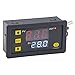 Aideepen 12V 20A W3230 LCD Digital Thermostat Temperature Controller Meter Regulator High Temp Alarm -55℃~120℃