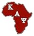 Kappa Alpha Psi Greek Africa Lapel Pin