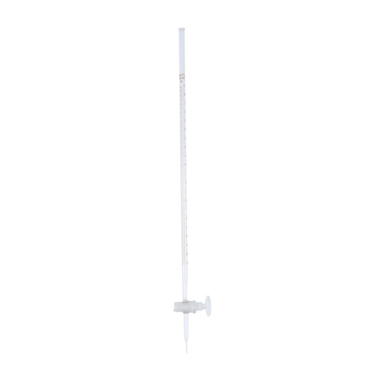 Un Verre 1 Pc Burette pipette de titrage acido-basique support de porte-lunettes ardoise outil instrument en verre escalader Provisions fournitures de classe verrerie clé