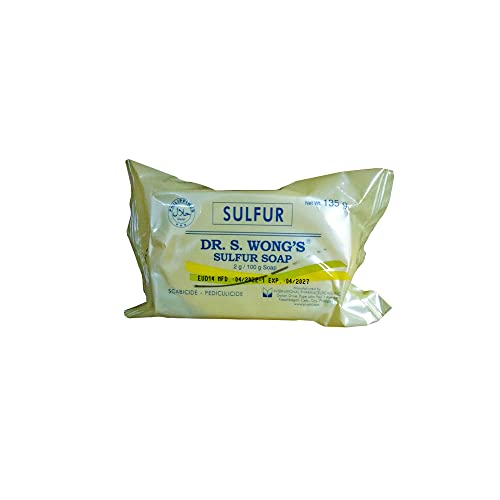 Sulfur Soap Dr Wong's 135 Grams As Packed