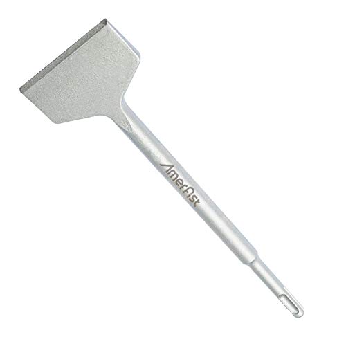 Amerfist Wide Chisel SDS-Plus Tile Chisel Floor Chisel and Wall Brick Concrete Chisel