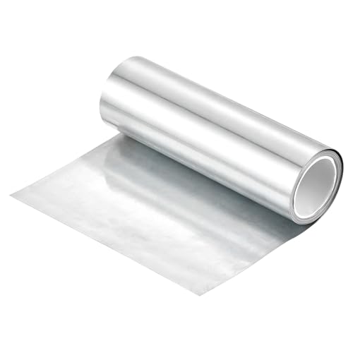 uxcell 1 Pcs Zinc Sheets, 99.995% High Purity Zinc Plate 0.01"x4"x39"(0.2x100x1000mm) Metal Zinc Foil Zinc Anode Strip for Science Lab Industry DIY Craft