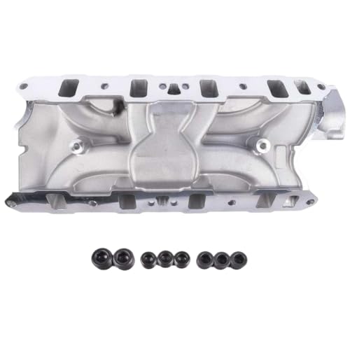 Múltiple de admisión doble plano de aluminio compatible con motor SBF Windsor 289 4