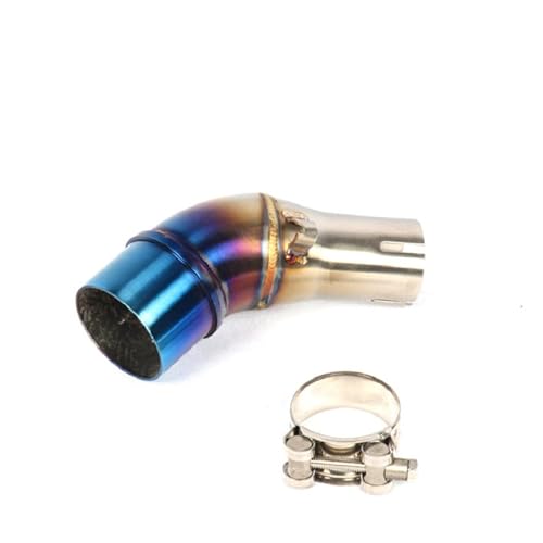 Tuyau d'échappement silencieux tube de liaison intermédiaire R3 MT03 2015-2020 bleu