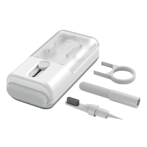 OFFSCH 1set Multifunctional Earphone Cleaning Soft Brush Keycap Puller and Cleaning Cloth for Earbuds and Headsets for Phones and Computers