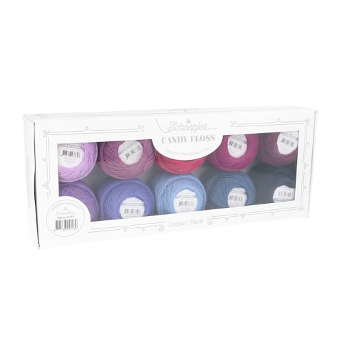 Scheepjes Candy Floss fil de coton résistant pour réparer et repriser le linge de maison - 2