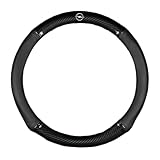QRSWEWPA Housse Volant Voiture pour Opel Corsa D E F 2006-2025,Protection Volant Voiture (37-38cm),Type O-L