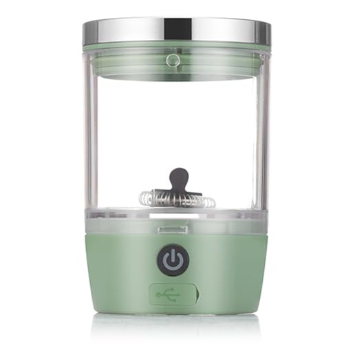 Akfldms Mini Automático Portátil para Viajes Al Aire Libre, para el Hogar, para Espumar Chocolate y Café A