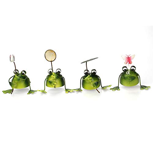 Preisvergleich Produktbild Nowakk 4pcs, Kreativität Einrichtungsgegenstände Froschverzierungen
