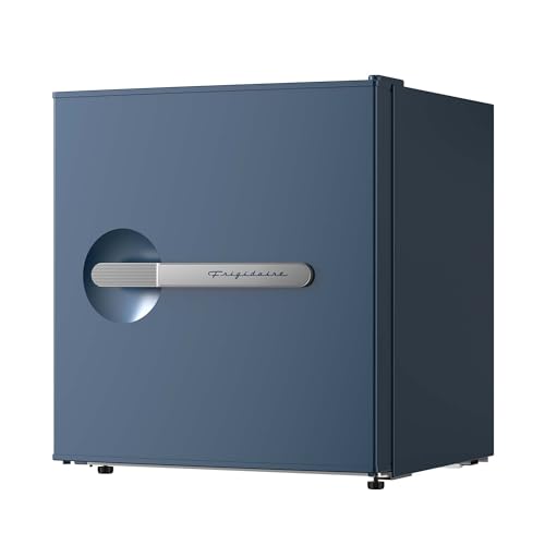 Image of Frigidaire, 1.6 Cu. Ft. Retro Series Compact Refrigerator, Built-In Side Bottle Opener, Blue