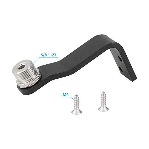 Adaptador de tornillo para micrófono CAMVATE 5/8" macho a 1/4" hembra miniatura 2