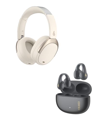 Edifier W80 Over-Ear & R1 Earbuds – 30h Battery