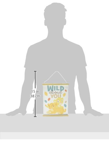 Miniatura 4 de Disney Cartel de pared del círculo de la vida del rey león bebé - Wild About You