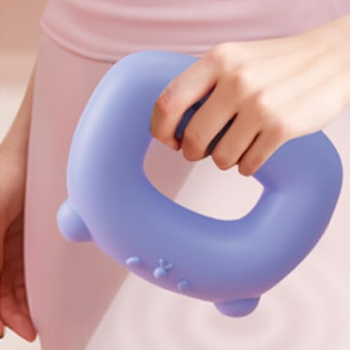 Ahuuen Fascia Massager | 2 Modes 8 Levels Rechargeable Muscle Relaxation Device - Equipment Portable Machine with Belt for Neck Gym Legs Belly Waist Relaxation Arms Muscle Knot Recovery - Image 4
