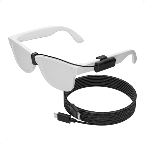 Steinwhale Charging Adapter Cable for RayBan Meta 2 AI Glasses, F...