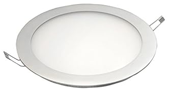 TCL LED Ultra Slim Flat Panel Light - 8W - Round - 6000K (Cool White)- Heat Resistant Aluminium White Body- RECESSED/Surface/Suspended INSTALLABLE-BIS/CE/RoHS Certified