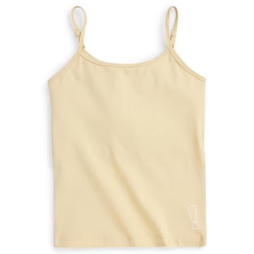 Image of YouGotPlanB Cotton Padded Camisole | Pack of 1 | Ages 8-16 Years | Built-in Light Padding | Full Coverage | Ideal for School