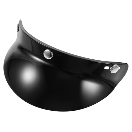 HOLIDYOYO Helmet Visor Lightproof Sun Shield for Cyclists Retro Style Outdoor Protection Fits Helmets for Sun and Rain