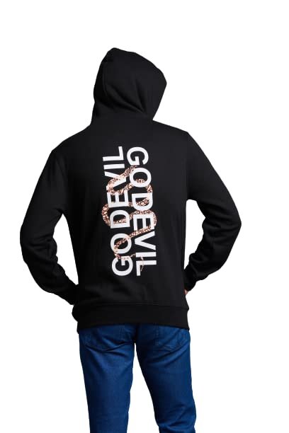 Image of Go Devil Regular Fit 100% Cotton Full Sleeves Winter Wear Stylish Trendy Printed Hoodies Sweatshirt for Men /Boys with Pockets for Everyday Use