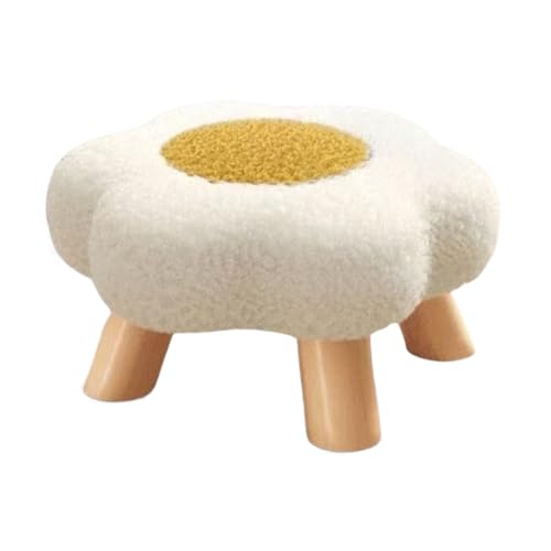 Design migliorato per il comfort: questo pouf è realizzato con imbottitura ad alta densità e cuscini distintivi a forma di petalo, offrendo una comoda esperienza di seduta ideale per riposare dopo una lunga giornata di lavoro