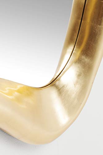 Kare Design Specchio Hologram, Oro Giallo