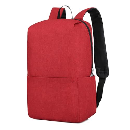 Backpack With Water Prevention Multifunctional Large Capacity And Lightweight Designer Cell Phone Bag (Red, One Size)2
