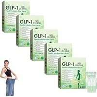 14/21/28/35Pcs GLP-1 SIX-in-ONE Solution Oral Liquid, 2025 New GLP-1 Oral Solution, Natural Supplement Drops for Women and Men, Firming Skin and Body Shaping Care (5COUNT/35pcs)