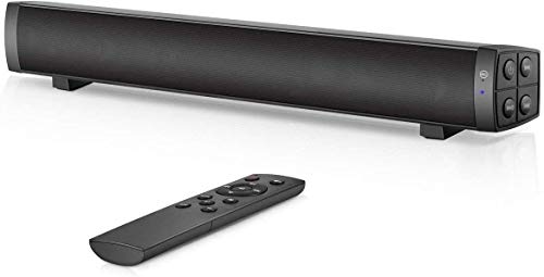 XINGDOZ Soundbar Lautsprecher, 4.2 Bluetooth-Gerät Streamin, Wireless Stereoanlage Speecker tragbare USB Soundbar, für Handy Tablet Computer PC TV (Unterstützung 3,5 mm Audioeingang)