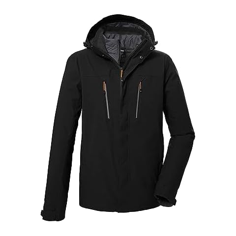 Killtec Men's Kow 18 Mn Jacket 3-in-1 Outdoor Jacket/Functional Jacket Cover