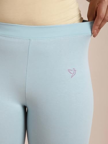 Image of TWIN BIRDS Tailored Cut and Classic Fit Super Stretchable Elastane Fabric Churidar Leggings for Women