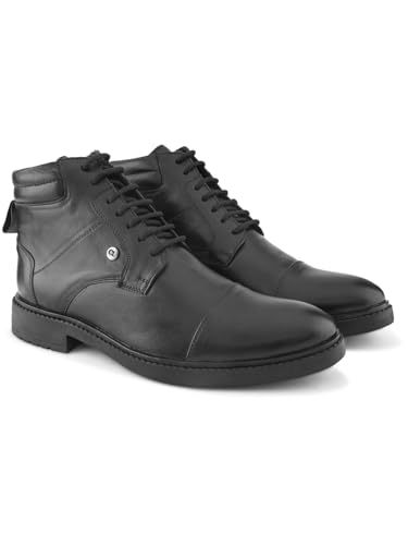 Image of Carlton London Men's Urban Explorer Lace-up Leather Boots