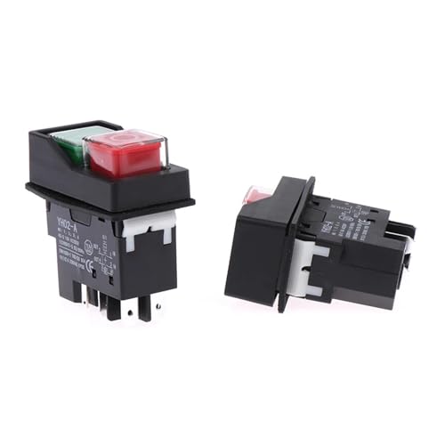 Interruptor de botón electromagnético KJD17 KLD-28 de arranque de protección de 5 pines 3