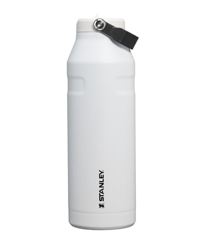 Image of Stanley IceFlow Flip Straw 2.0 Water Bottle 50 OZ | Built-In Straw with Larger Opening | Lightweight & Leak-Resistant | Insulated Stainless Steel | BPA-Free | Chalk