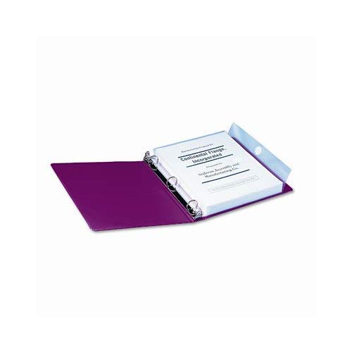 Poly Ring Binder Pockets, 3/Pack [Set of 2]