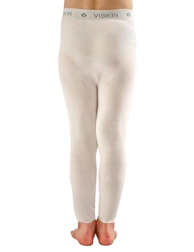 Viskin Kids Seamless Leggings with Cooling Viscose Fibre - Gentle Under Layer Pants for Boys and Girls3